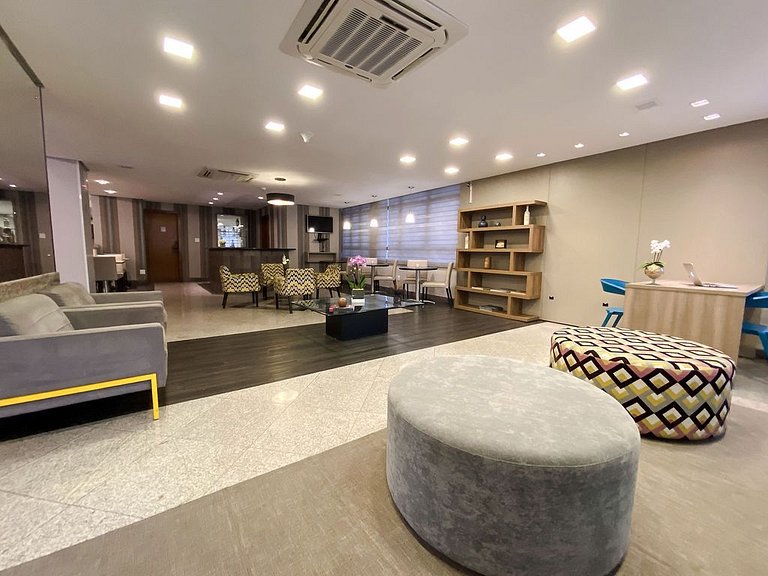 9.7 Flat na melhor localização de Floripa