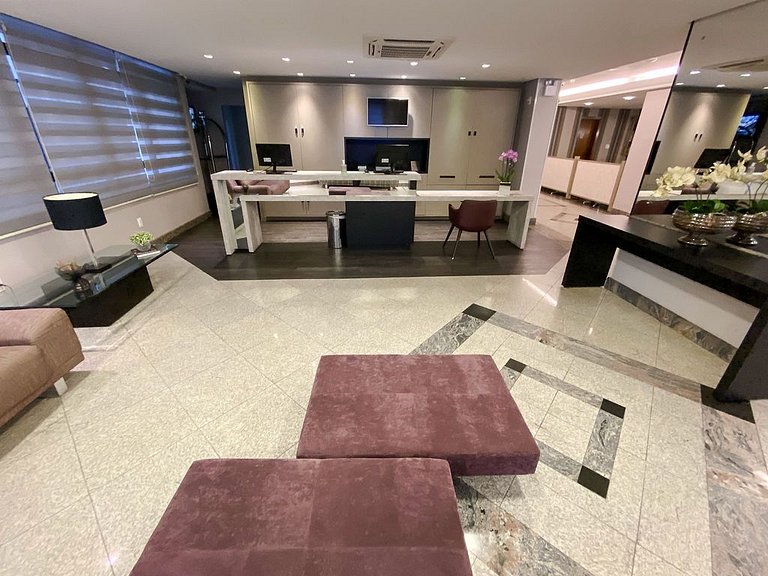 9.7 Flat na melhor localização de Floripa