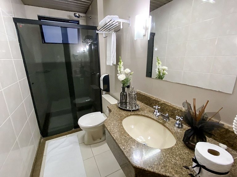 3.6 Flat aconchegante na melhor localização da Ilha