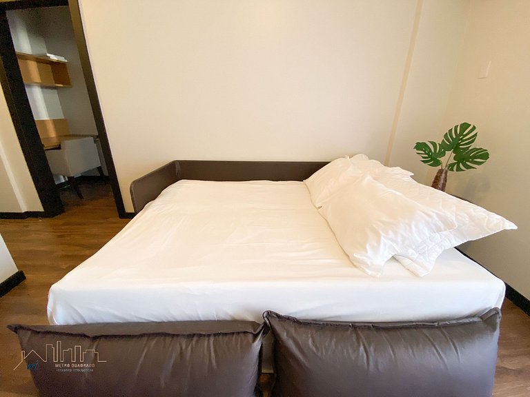 9.7 Flat na melhor localização de Floripa