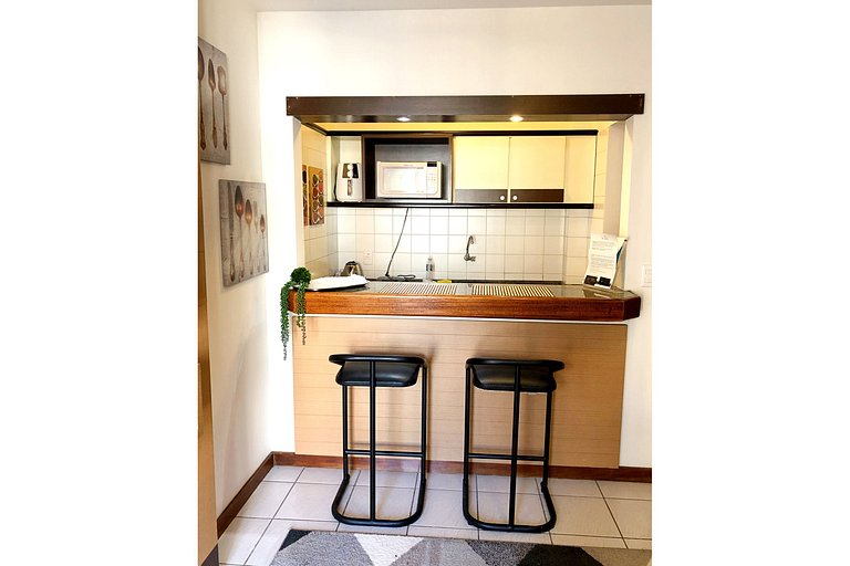 3.6 Flat aconchegante na melhor localização da Ilha