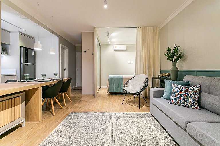 K-Platz 406 - Studio Elegante e Moderno na Melhor Localizaçã