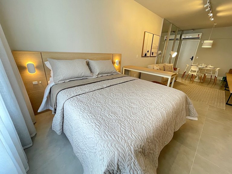 VA604 - Studio Moderno e Elegante | Centro de Floripa