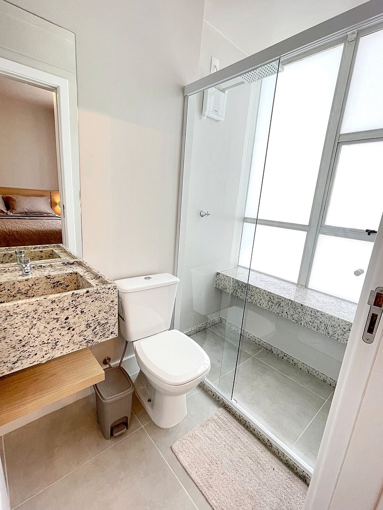 VA604 - Studio Moderno e Elegante | Centro de Floripa