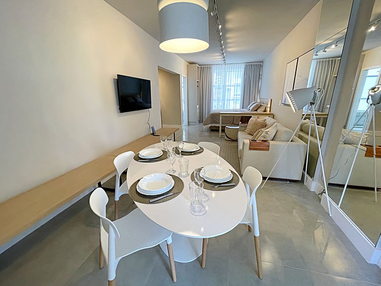 VA604 - Studio Moderno e Elegante | Centro de Floripa
