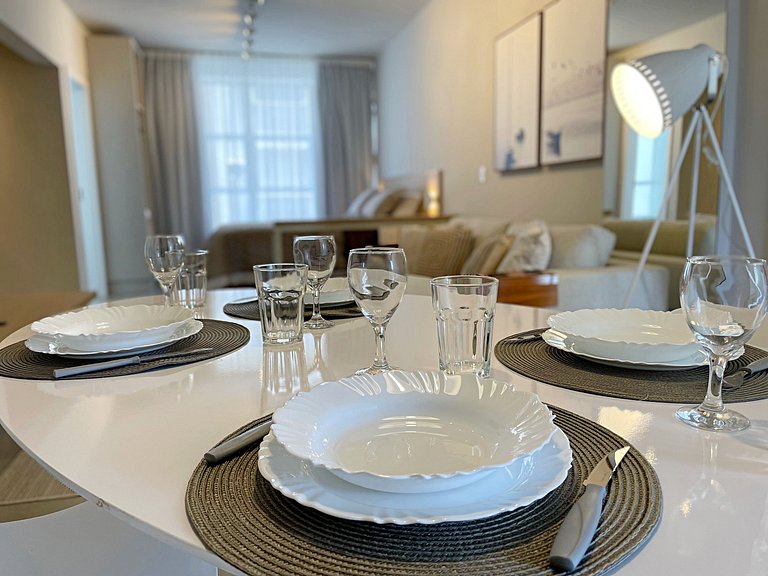 VA604 - Studio Moderno e Elegante | Centro de Floripa