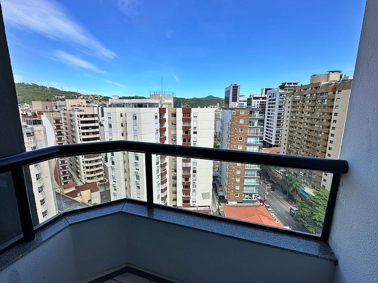 10.6 Flat no Centro | Rooftop Prédio Vista Ponte Hercílio Lu