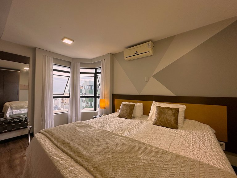 9.7 Flat na melhor localização de Floripa