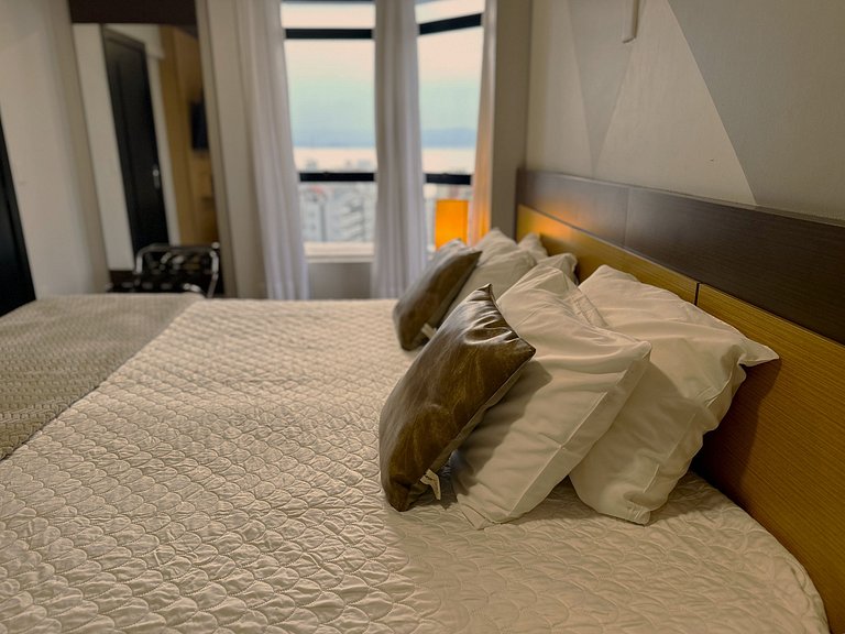 9.7 Flat na melhor localização de Floripa