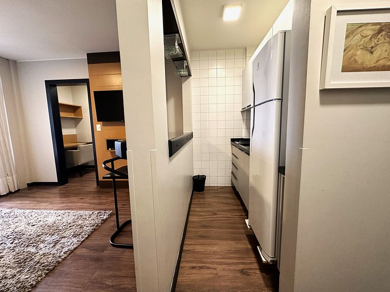 9.7 Flat na melhor localização de Floripa