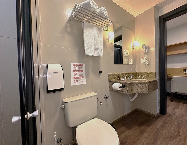 9.7 Flat na melhor localização de Floripa