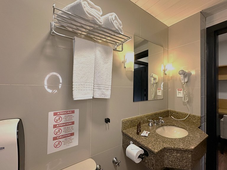 9.7 Flat na melhor localização de Floripa