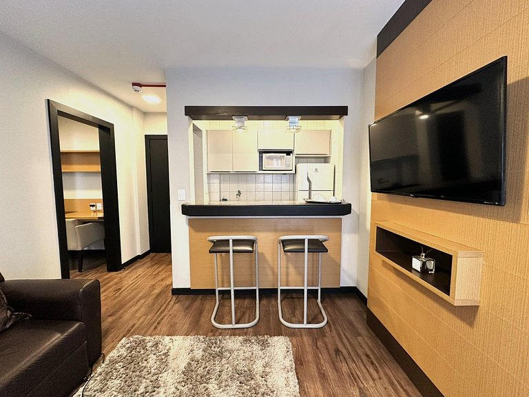 4.4 - Flat charmoso prox. Av. Beira-mar Norte