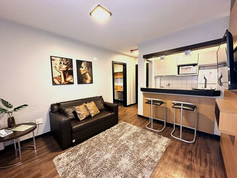 4.4 - Flat charmoso prox. Av. Beira-mar Norte