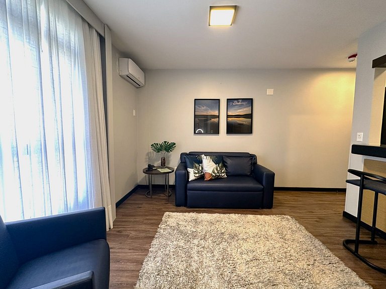 8.8 Flat charmoso prox. à Av. Beira-Mar Norte
