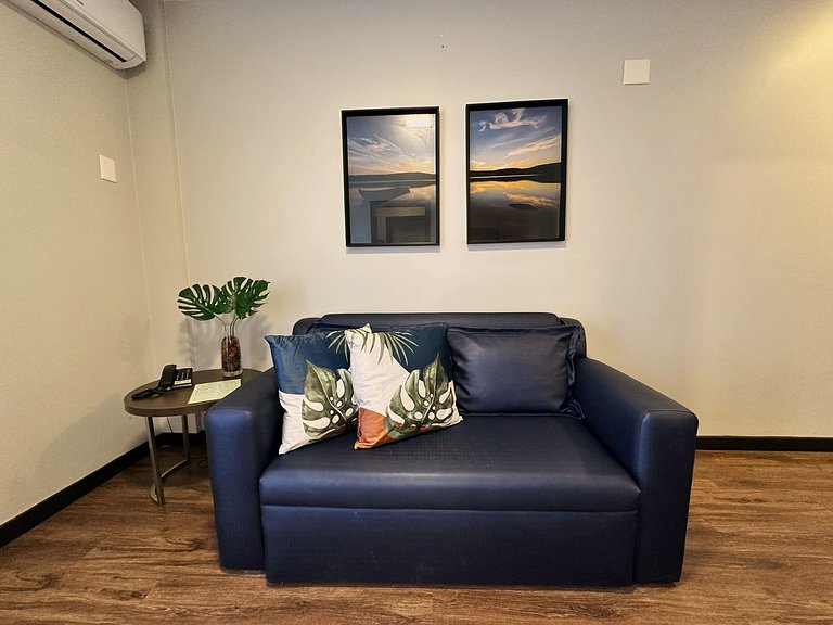 8.8 Flat charmoso prox. à Av. Beira-Mar Norte