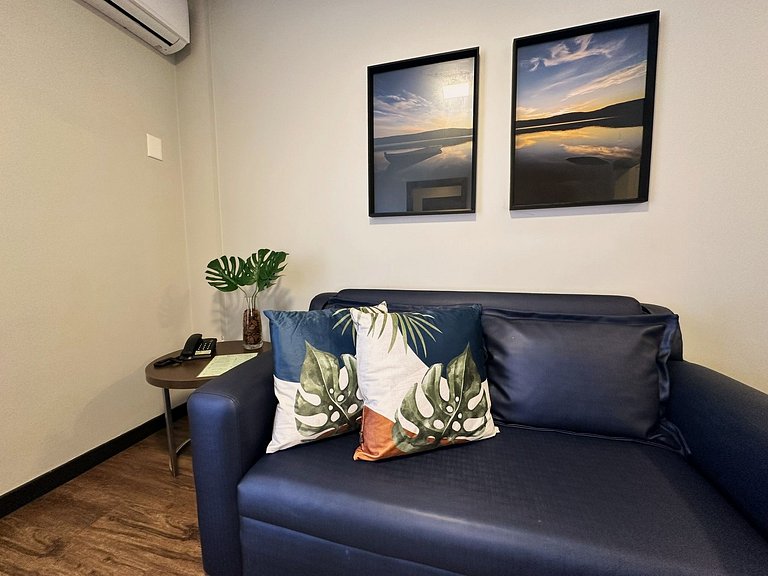 8.8 Flat charmoso prox. à Av. Beira-Mar Norte