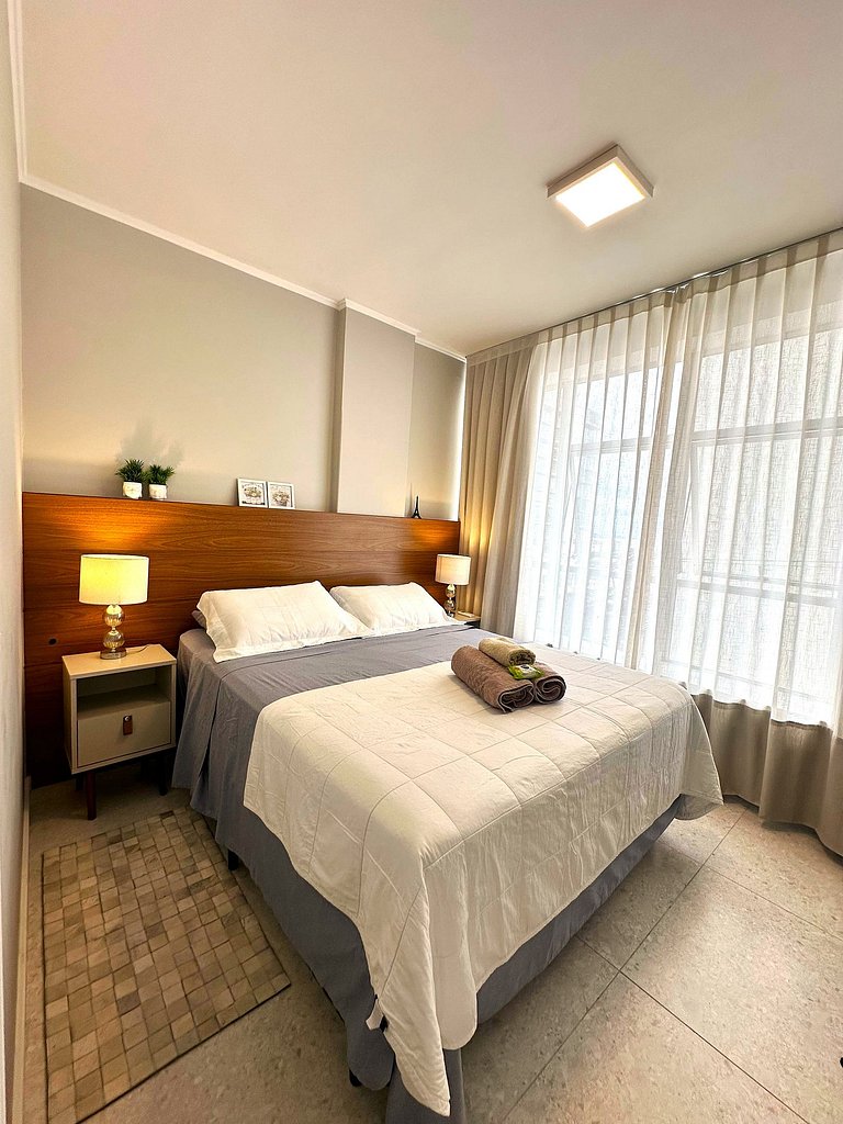 VA 205 - Apto acolhedor em localização excelente