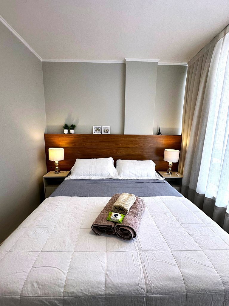 VA 205 - Apto acolhedor em localização excelente