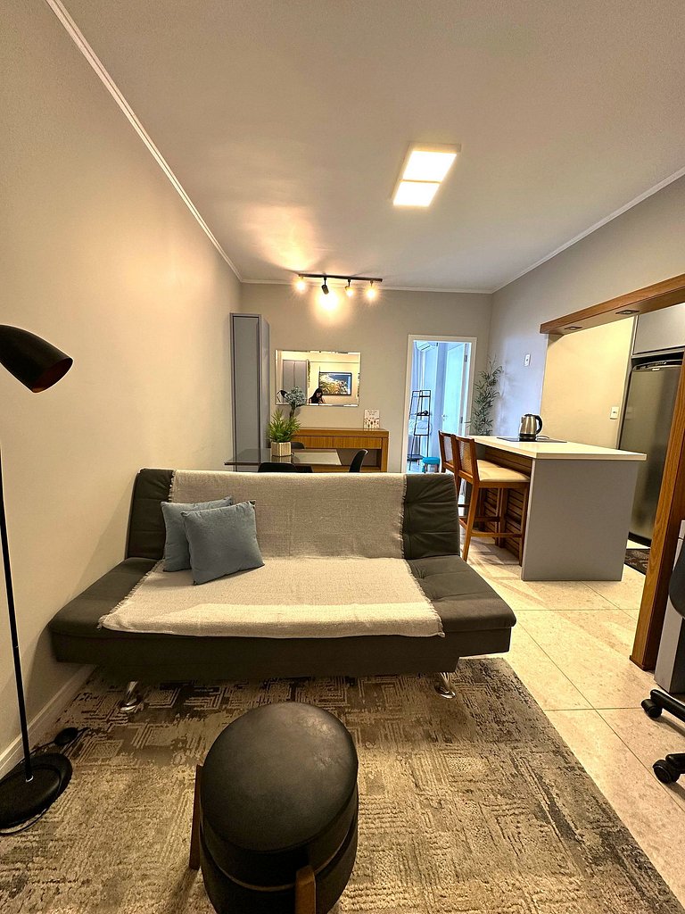 VA 205 - Apto acolhedor em localização excelente