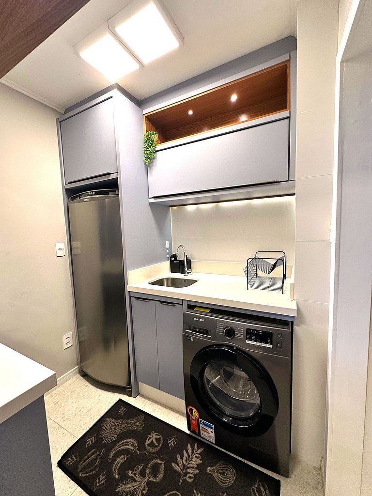 VA 205 - Apto acolhedor em localização excelente