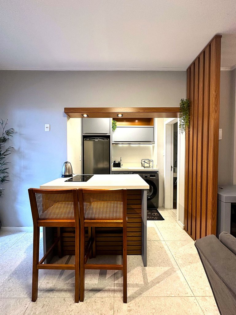 VA 205 - Apto acolhedor em localização excelente