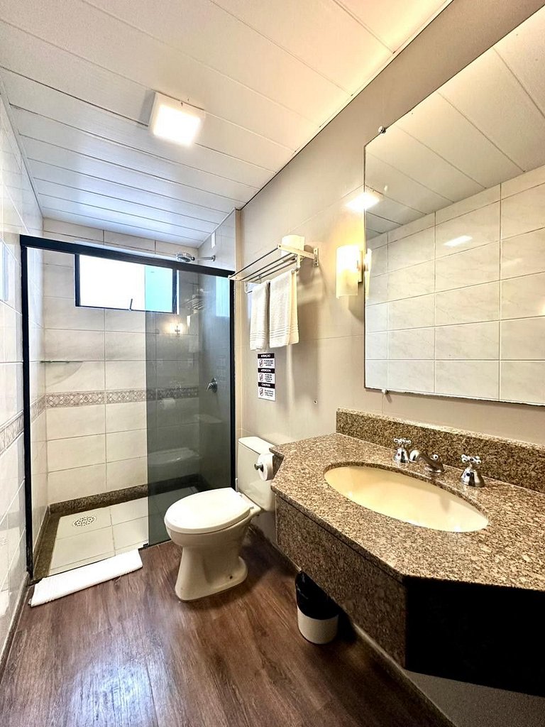 10.6 Flat no Centro | Rooftop Prédio Vista Ponte Hercílio Lu