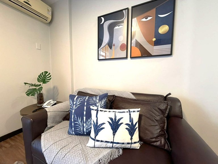 4.4 - Flat charmoso prox. Av. Beira-mar Norte