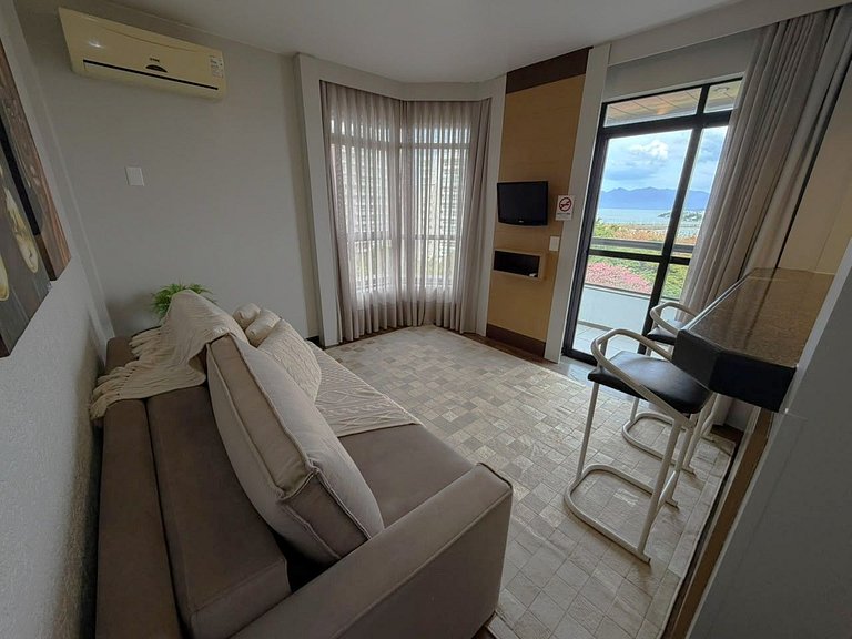 6.2 Flat com vista para o mar e Ponte Hercílio Luz