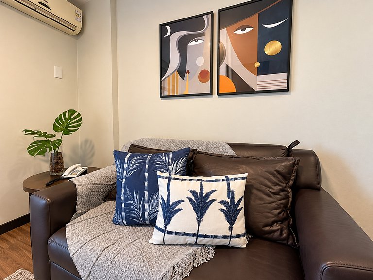 4.4 - Flat charmoso prox. Av. Beira-mar Norte