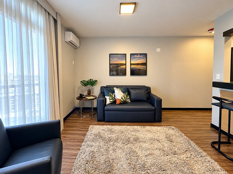 8.8 Flat charmoso prox. à Av. Beira-Mar Norte