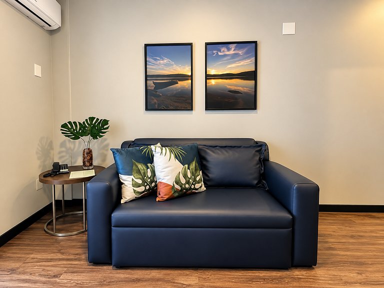 8.8 Flat charmoso prox. à Av. Beira-Mar Norte