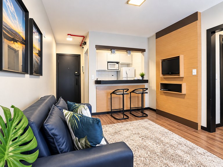 8.8 Flat charmoso prox. à Av. Beira-Mar Norte
