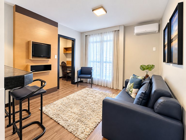 8.8 Flat charmoso prox. à Av. Beira-Mar Norte