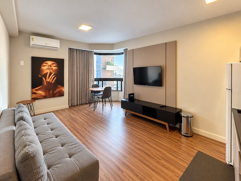 113Lindo e moderno flat em frente ao Parque da Luz