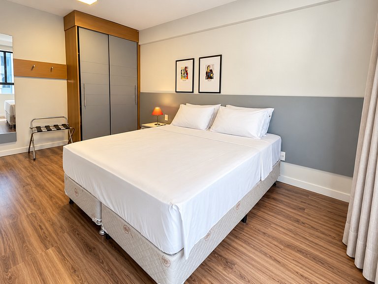113Lindo e moderno flat em frente ao Parque da Luz