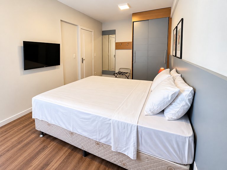 113Lindo e moderno flat em frente ao Parque da Luz