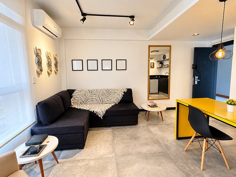 11.8 Flat moderno na melhor localização de Floripa